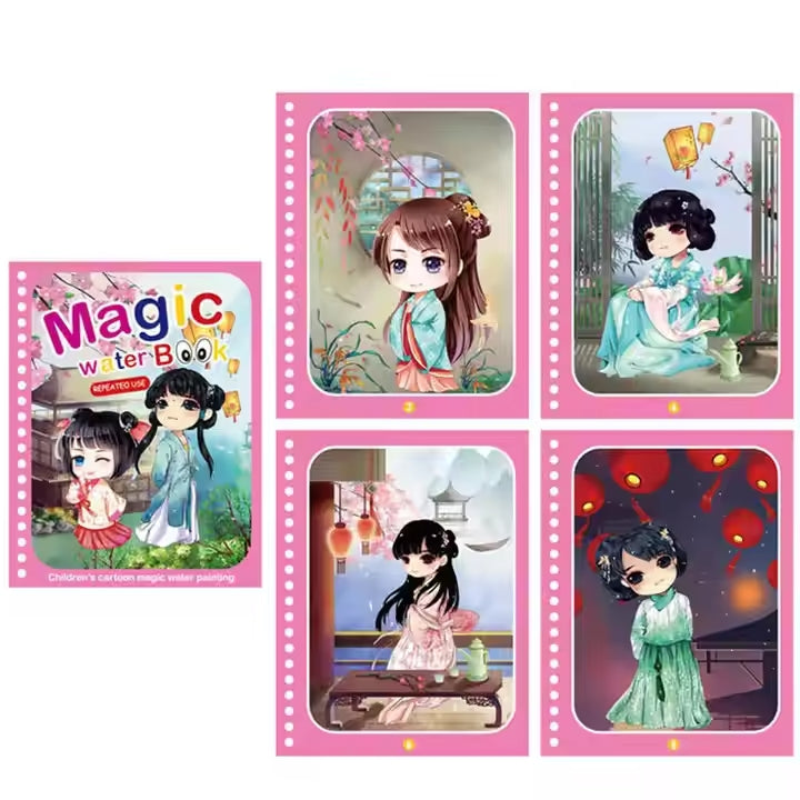 🎨 Magic Water Book Board with Magic Water Pen