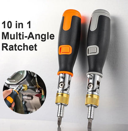 10-in-1 Ratchet Screwdriver Set